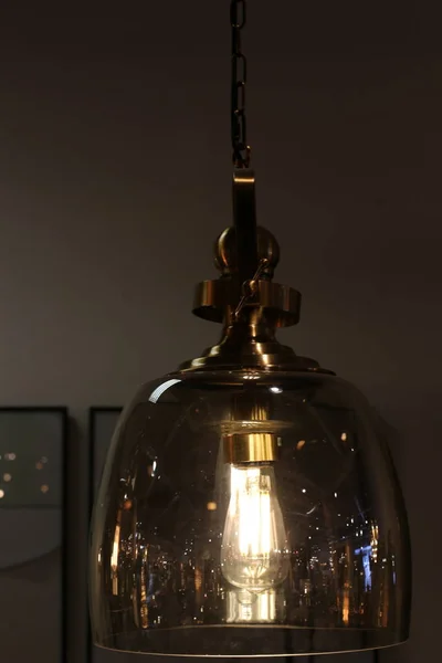 Магазин Продає Лампу Внутрішнього Освітлення — стокове фото