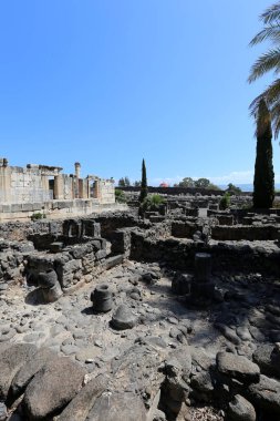 Capernaum Israil Kinneret Gölü kıyısında bulunan antik bir şehirdir. 