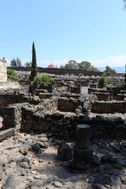Capernaum Israil Kinneret Gölü kıyısında bulunan antik bir şehirdir. 