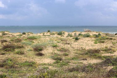 Akdeniz'de İsrail devletinin kuzey kıyısında 