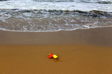 Akdeniz'de İsrail devletinin kuzey kıyısında 