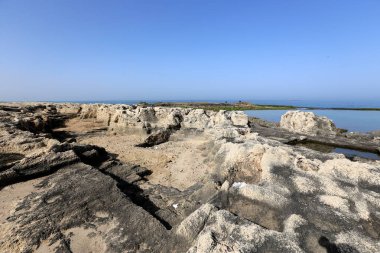 Akdeniz'de İsrail devletinin kuzey kıyısında 