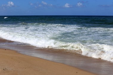 Akdeniz'de İsrail devletinin kuzey kıyısında 