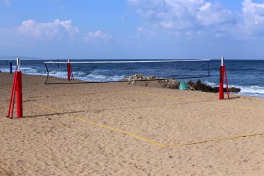 Akdeniz'de İsrail devletinin kuzey kıyısında  