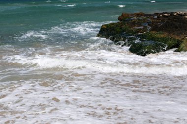 Akdeniz'de İsrail devletinin kuzey kıyısında  