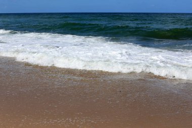 Akdeniz'de İsrail devletinin kuzey kıyısında  