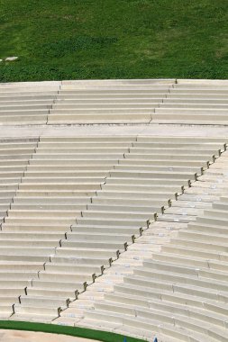 İnşaat ve mimari büyük bir şehir sokaklarında geometrik şekiller 