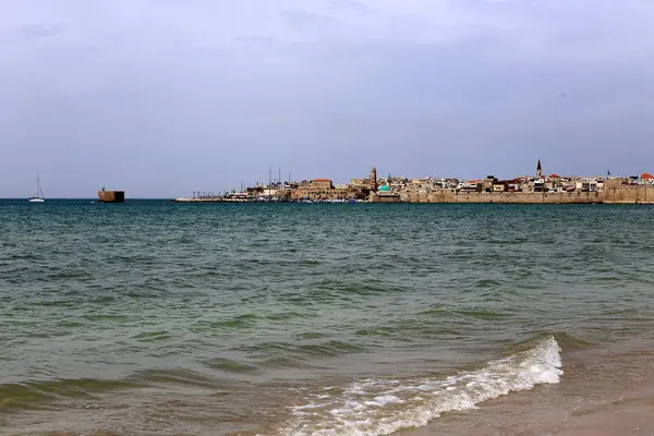 位于以色列北部西加利利的一座城市 位于地中海沿岸 — 图库照片