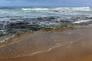 Akdeniz'de İsrail devletinin kuzey kıyısında 