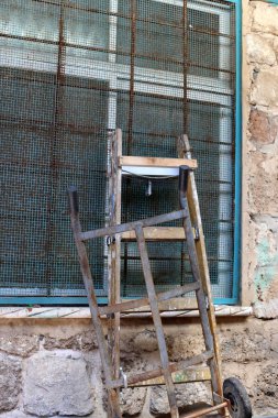 yukarı ve aşağı tırmanmaya merdiven adımlar bir dizi oluşur 