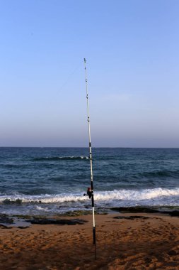 Akdeniz'de İsrail devletinin kuzey kıyısında 