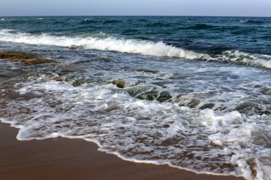 Akdeniz'de İsrail devletinin kuzey kıyısında 