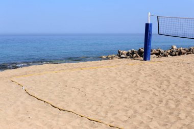 Akdeniz'de İsrail devletinin kuzey kıyısında 