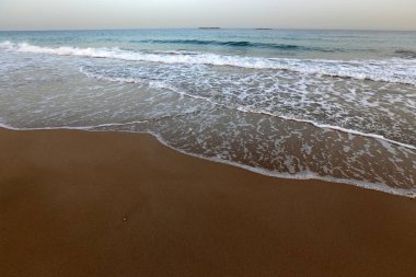 Akdeniz'de İsrail devletinin kuzey kıyısında 