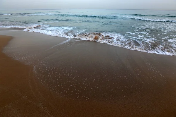 Coast Mediterranean Sea North State Israel — Stock Photo, Image