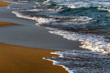 Akdeniz'de İsrail devletinin kuzey kıyısında 