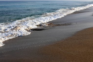 Akdeniz'de İsrail devletinin kuzey kıyısında 