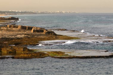 Akdeniz'de İsrail devletinin kuzey kıyısında 