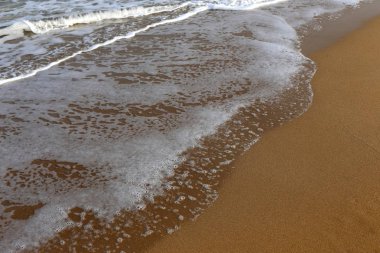 Akdeniz'de İsrail devletinin kuzey kıyısında 