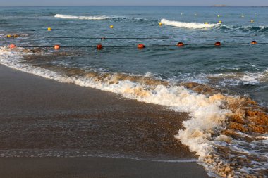 Akdeniz'de İsrail devletinin kuzey kıyısında 