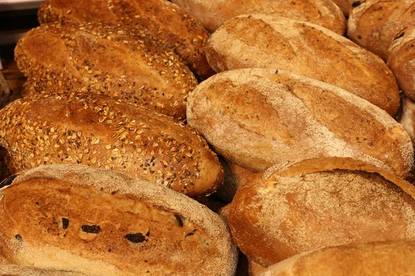 bread and bakery products are sold at a bakery in Israel