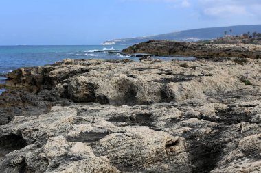 İsrail Devleti'nin kuzeyinde Akdeniz kıyıları 