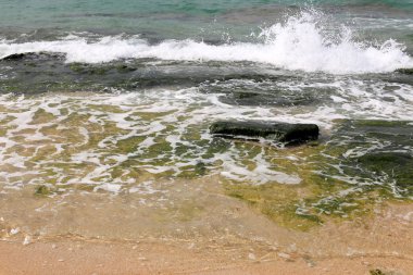 İsrail Devleti'nin kuzeyinde Akdeniz kıyıları 