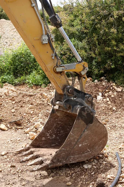 Çalışma Düzenlemeleri Srail Bir Inşaat Sahasında — Stok fotoğraf