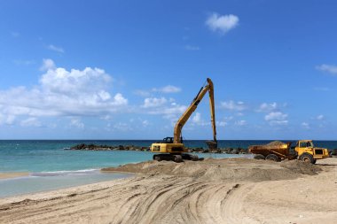 iş ve çalışma düzenlemeleri İsrail bir inşaat sahasında 
