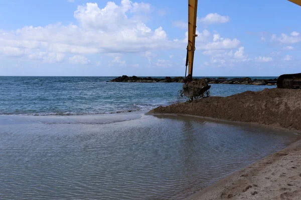 Travaux Modalités Travail Sur Chantier Israël — Photo