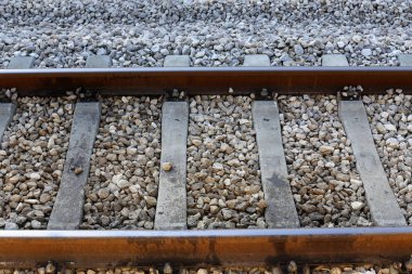 Kuzey İsrail'de demiryolu ve istasyon binası 