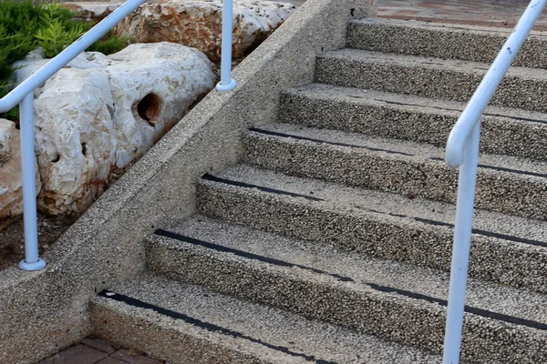 Élément Escalier Bâtiment Une Structure Compose Une Série Étapes — Photo