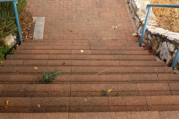 Élément Escalier Bâtiment Une Structure Compose Une Série Étapes — Photo