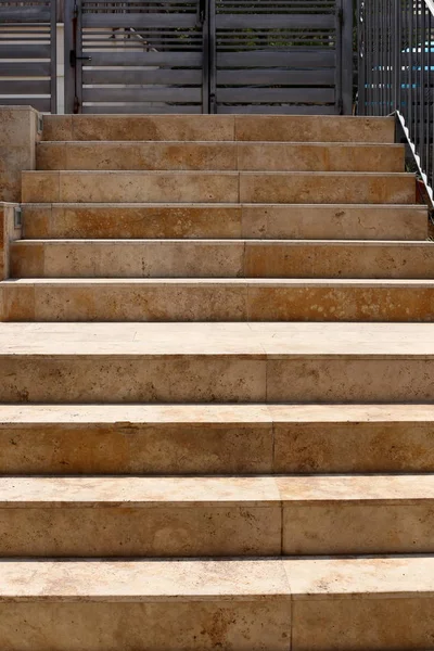 Lépcsőház Eleme Egy Épület Vagy Szerkezet Áll Egy Sor Lépést — Stock Fotó
