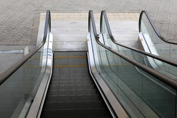 Élément Escalier Bâtiment Une Structure Compose Une Série Étapes — Photo