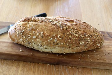 İsrail'de bir mağazada satılan ekmek ve fırın ürünleri 