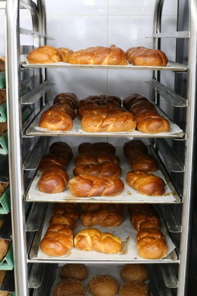 Pan Productos Panadería Vendidos Una Tienda Israel —  Fotos de Stock