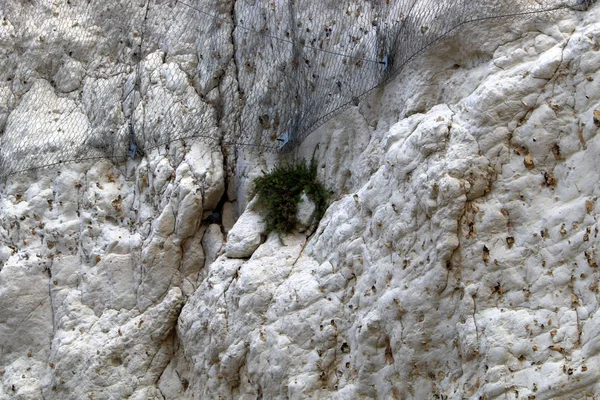 Texture Couleur Pierre Roche Dans Les Montagnes Sur Les Rives — Photo