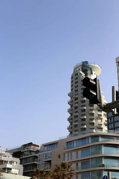 Tel Aviv Big City Resort Costa Mediterránea Israel — Foto de Stock