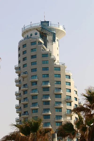 Tel Aviv Big City Resort Costa Mediterránea Israel — Foto de Stock