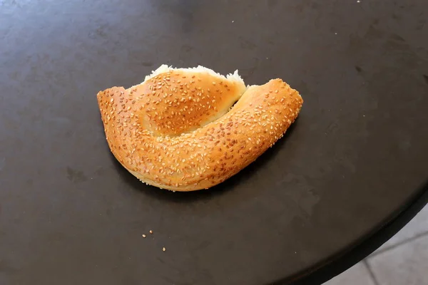 Bröd Och Bageriprodukter Som Säljs Butik Israel — Stockfoto