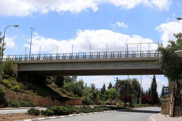 Pont Une Structure Artificielle Érigée Dessus Obstacle Eau Dans Nord — Photo