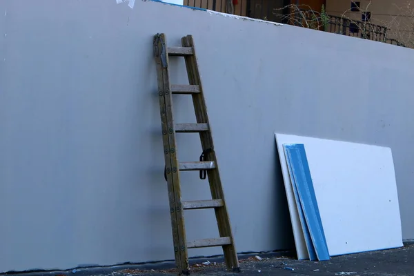 Una Escalera Parte Estructura Edificio Estructura Forma Una Serie Escalones — Foto de Stock