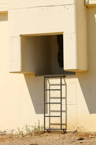 Una Escalera Parte Estructura Edificio Estructura Forma Una Serie Escalones — Foto de Stock
