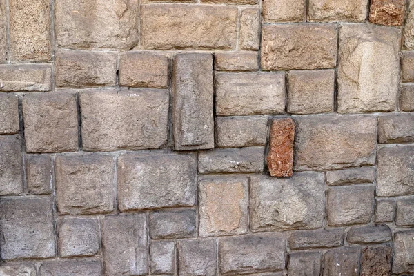 high stone and concrete wall built in the north of Israel