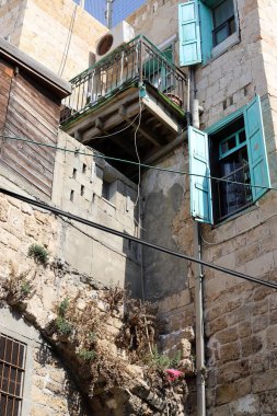 İsrail'in kuzeyinde Akdeniz kıyısında Acre kentinde antik haçlı kalesi 