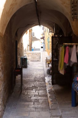 İsrail'in kuzeyinde Akdeniz kıyısında Acre kentinde antik haçlı kalesi 