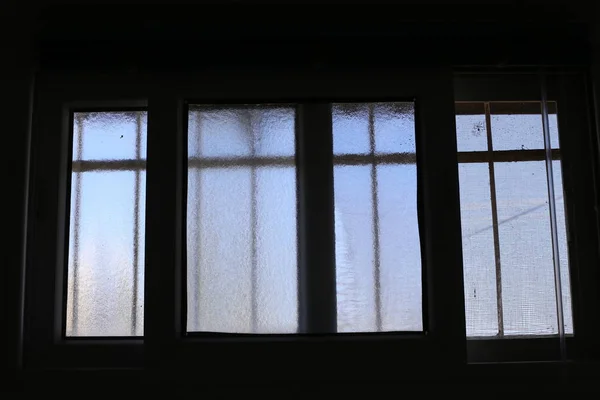 Window Otwór Ścianie Używany Wejścia Światła Pomieszczenia Wentylacji — Zdjęcie stockowe