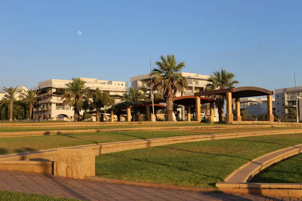 Landscape Small Town Shores Mediterranean Sea North State Israel — Stock Photo, Image