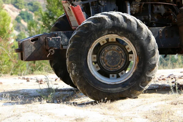 Roue Disque Qui Tourne Librement Sur Axe Permettant Corps Placé — Photo